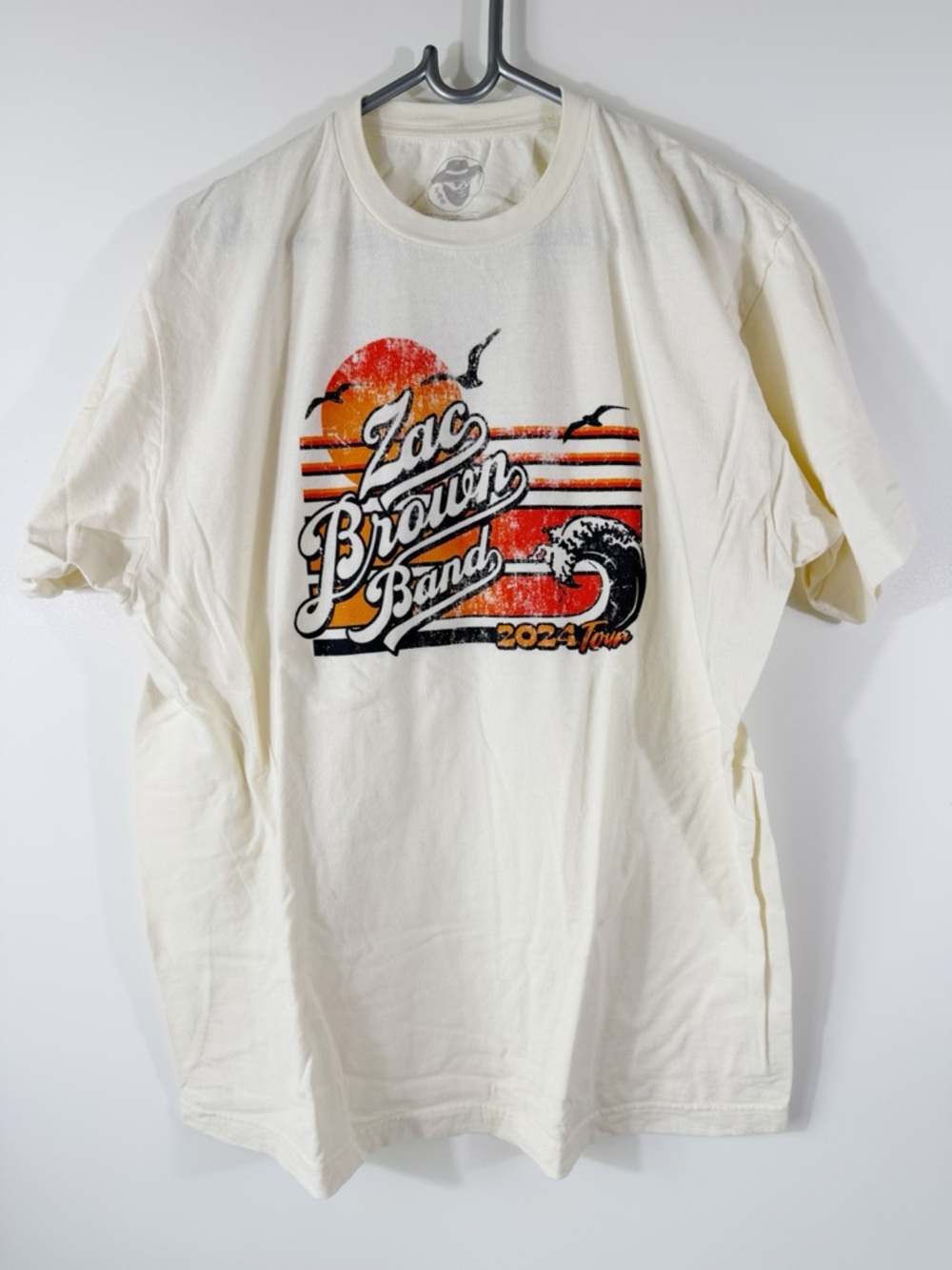 Zac Brown Band 2024 Tour Concert T Shirt Size XL